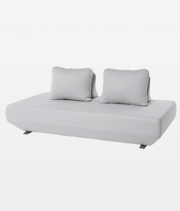 SereneMist Grey Light Sofa