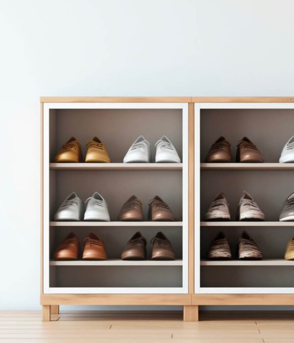 OXMIC Shoes Rack Wooden - Image 2